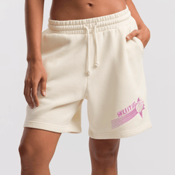 Women Shorts - Mitchell & Ness Shorts - Unbleached