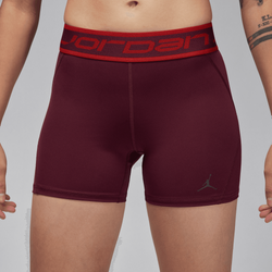 Women Shorts - Jordan 5 Inch Sport Bike Short - Night Maroon-Burgundy Ash