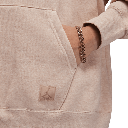 Jordan Flight Fleece Pullover Hoodie Image 3 of 5. Tap to open photo gallery.