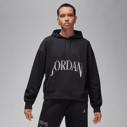 Women Hoodies - Jordan Brooklyn Fleece Pullover Hoodie - Black