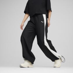 Women Pants - Puma DARE TO Woven Pants - Black-White