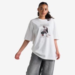 Women T-Shirts - Jordan Graphic Oversized Tee - White