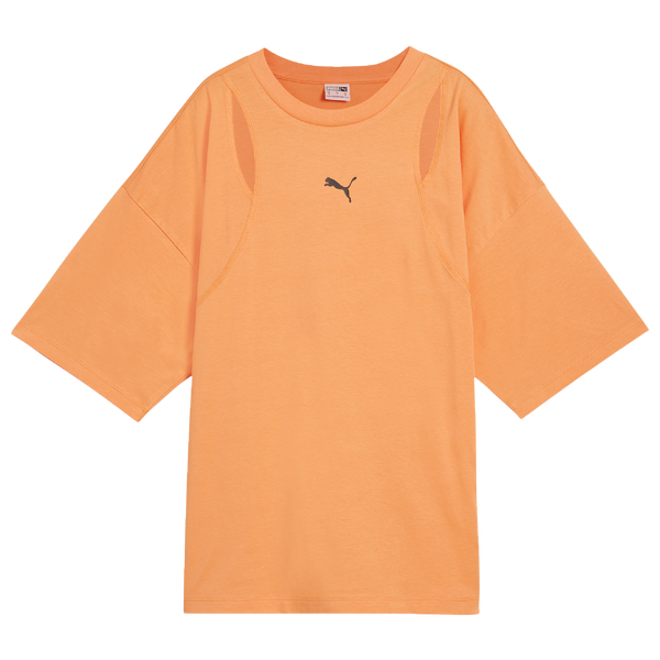 Puma DARE TO Oversized Cutout Tee Image 1 of 2. Tap to open photo gallery.