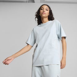 Women T-Shirts - Puma DARE TO Relaxed Short Sleeve Tee - Frosted Dew