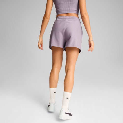 Puma Essential Ribbed Short Image 2 of 5. Tap to open photo gallery.