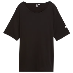 Women T-Shirts - Puma Stewie Tokyo Tee - Puma Black