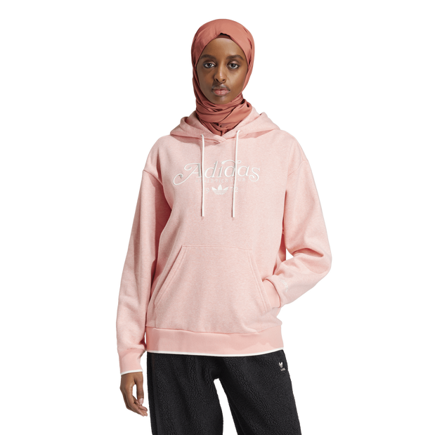 adidas Sport Graphic Loose Hoodie Image 1 of 6. Tap to open photo gallery.