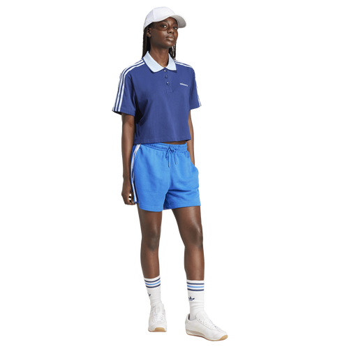 adidas Loose Crop Polo Shirt Image 6 of 6. Tap to open photo gallery.