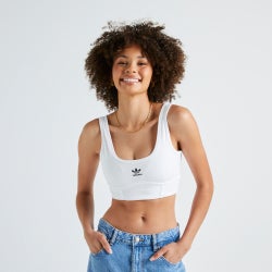 Women Sport Bras/Sport Vests - adidas Bra - White