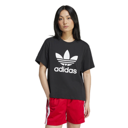 Women T-Shirts - adidas Box Tee - Black