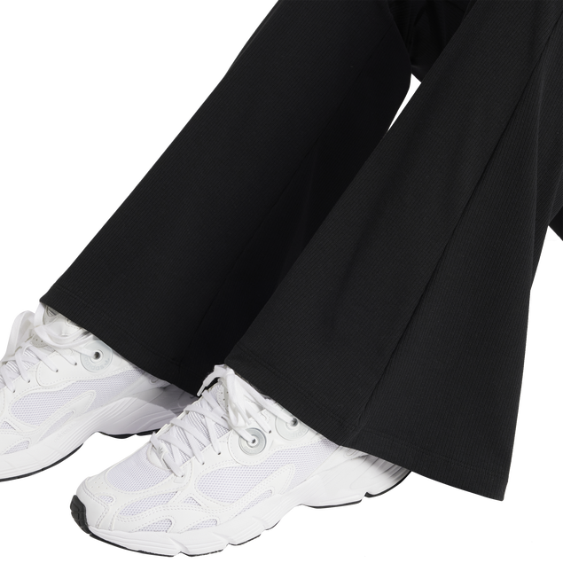 adidas Essentials Rib Flared Leggings Image 5 of 5. Tap to open photo gallery.