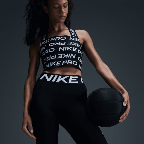 Nike Pro Sculpt 7/8 High-Waisted Active Tights Image 4 of 5. Tap to open photo gallery.