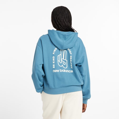 New Balance Peace Hoodie Image 2 of 6. Tap to open photo gallery.