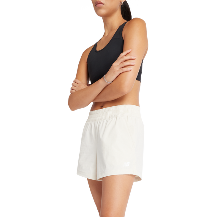 New Balance Stretch Woven 3 inch Pocket Shorts Image 2 of 6. Tap to open photo gallery.