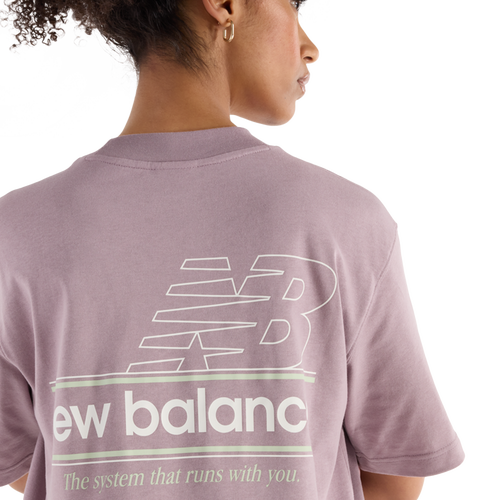 New Balance Athletics Relaxed Archive Walk Tee Image 5 of 6. Tap to open photo gallery.
