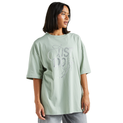 Women T-Shirts - Nike Oversized Graphic Dance Tee - Jade Horizon