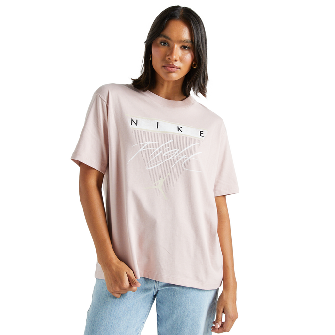 Jordan Flight Heritage Girlfriend Graphic Tee Image 1 of 3. Tap to open photo gallery.
