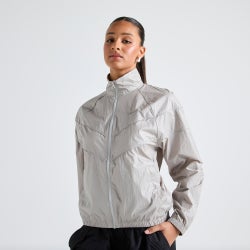 Women Jackets - Nike Windrunner Down Jacket - Lt Iron Ore