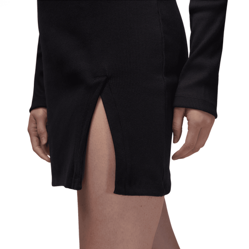 Jordan 1/2-Zip Long-Sleeve Knit Dress Image 5 of 5. Tap to open photo gallery.