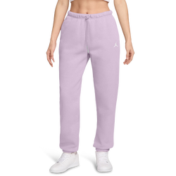 Women Pants - Jordan Brooklyn Fleece Pant - Doll-White