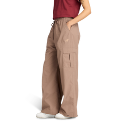 Women Pants - New Balance Woven Cargo Pant - Earth Shadow