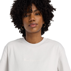 Women T-Shirts - New Balance Heritage Tee - Grey Matter