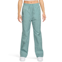 Women Pants - Nike Woven High-Waisted Pant - Cannon-Mint Foam-Sail