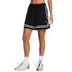 Women Shorts - Nike Cross Over Dri-fit 5" Basketball Short - Black