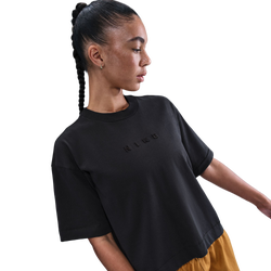 Women T-Shirts - Nike Heritage Boxy Tee - Black