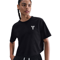 Women T-Shirts - Nike Kobe Dri-fit Cropped T-Shirt - Black