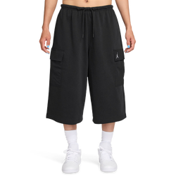 Women Shorts - Jordan Brooklyn Fleece Shorts - Black