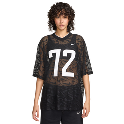 Women T-Shirts - Nike Chill - Black-White-Black