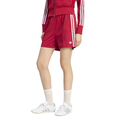 Women Shorts - adidas Firebird Classic Shorts - Red-White