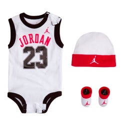 Infants Tracksuits - Jordan 23 Jersey Crib Set 0-6 months - White-Black