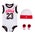 Jordan 23 Jersey Crib Set 0-6 months - Infants Tracksuits White-Black