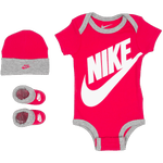 Rush Pink-White-Grey Heather- -NK G 0-6 FUTURA LOGO BOX SET PNK/WHT