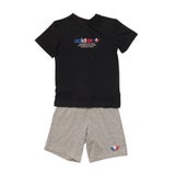 Black-Medium Grey Heather