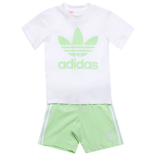 adidas 2-4 Year Old Trefoil Shorts Tee Set Image 1 of 7. Tap to open photo gallery.