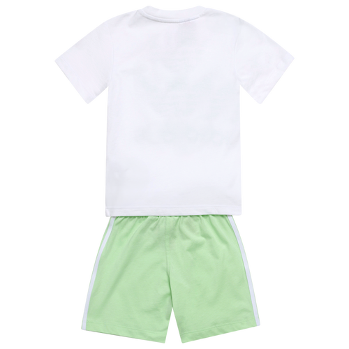 adidas 2-4 Year Old Trefoil Shorts Tee Set Image 2 of 7. Tap to open photo gallery.