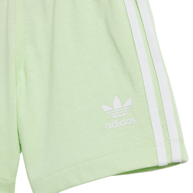 adidas 2-4 Year Old Trefoil Shorts Tee Set Image 5 of 7. Tap to open photo gallery.