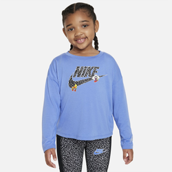 Pre School T-Shirts - Nike 4-6 Year Old Long Sleeve Polar Knit Top - Polar-White
