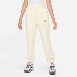 Grade School Pants - Nike Nike Air Pant - Coconut Milk-Mtllc Gold