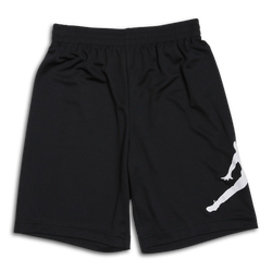 Grade School Shorts - Nike Jumpman Shorts - Black-White