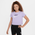 Nike 8-15 Year Old Cropped Tee - Grade School T-Shirts Hydrangea-Daybreak