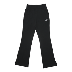 Grade School Pants - Nike 8-15 Year Old Flare Pant - Black-Flat Pewter