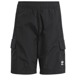 Grade School Shorts - adidas 8-15 Year Old Cargo Shorts - Black-Black