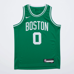 Grade School Jerseys/Replicas - Nike 8-15 Year Old Tatum Boston Celtics NBA Jersey - Clover-Clover