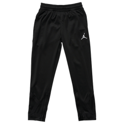 Grade School Pants - Jordan Jumpman 8-15 Year Old Diamond Sweatpants - Black-Black