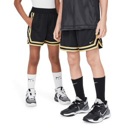 Grade School Shorts - Nike DNA 5 inch Basketball Shorts - Black-Infinite Gold