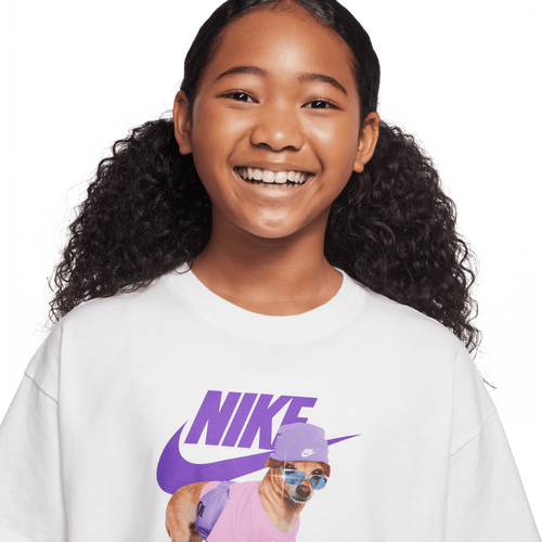 Nike Sportswear Older Kids Graphic T-Shirt Image 4 of 5. Tap to open photo gallery.
